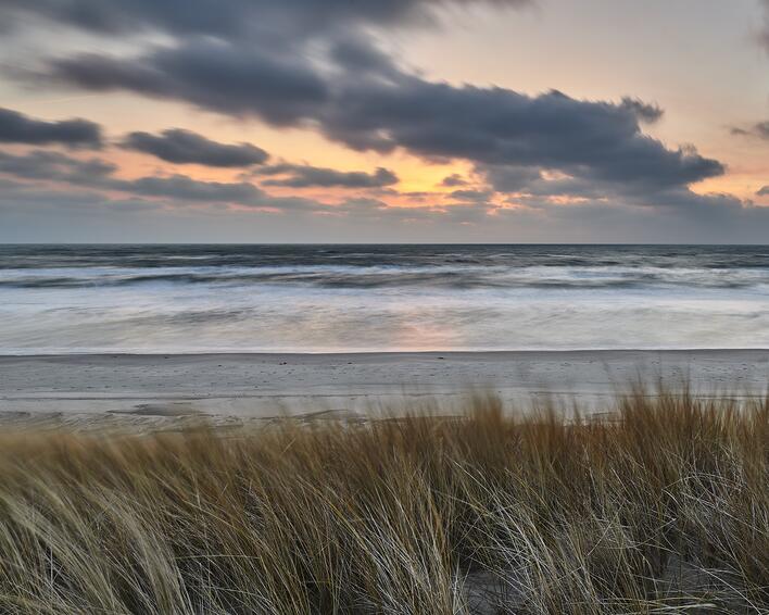 Morgenlys, Bunken Strand